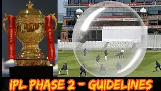 IPL Phase 2 Guidelines - Bio Secure Bubble & Bubble to Bubble Transfer Explain in Hindi | Cric News