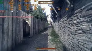 Ryzen 3600 CPU Benchmark - Kingdom Come: Deliverance - Rattay