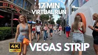 [4k] Las Vegas Strip Virtual Run