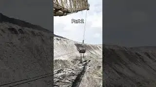 Dragline work part 2 🔥☠️📢🚫 #attitude #trending #viral #ytshorts #coalmines #mines  #excavator