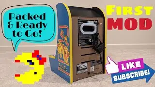 First Mod: Adding Handle to Arcade1UP Ms. Pac-Man Countercade
