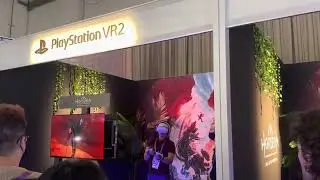 PlayStation booth at #ces2023