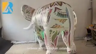 Funny Inflatable Elephant Costume Suit for Parade