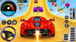 Impossible Stunt Car Racing 3D - Mega Ramp GT Car Racing Simulator - Android Gameplay #1