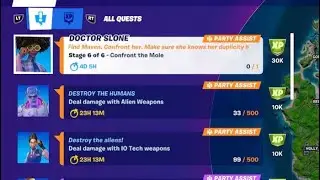 Stage 6 of 6: Confront the Mole Doctor Slone legendary challenge quest Week 14