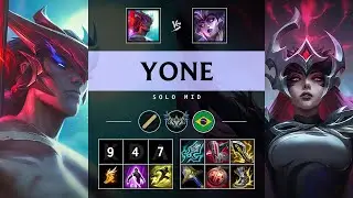 Yone Mid vs Syndra - BR Challenger Patch 25.19