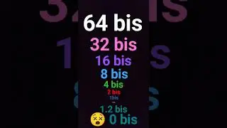 #64 bis #32 bis #16 bis #8 bis #4 bis