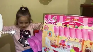 SWEET SHOP #CANDY CAR Обзор и Распаковка с Kinder Lisa
