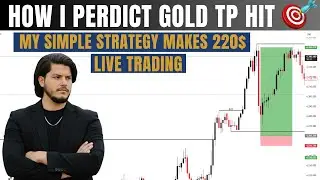 My Simple Strategy Makes 220$ In Single Trade | Gold Live Trading | Haroon G- Fx