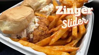 New Zinger Sliders at Mr. Broast. Halal Food Reviews!
