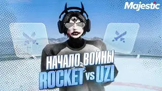 НАЧАЛО МАСШТАБНОЙ ВОЙНЫ СЕМЕЙ? ROCKET vs UZI в GTA 5 RP Majestic RP!