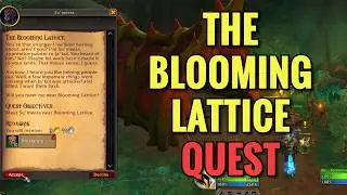 The Blooming Lattice Quest (WoW Midnight)