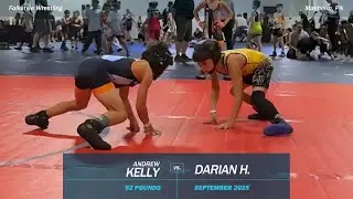 Andrew Kelly vs Darian H. - Tyrant Wrestling Columbus Day Duals  (Folkstyle) - 09/2025