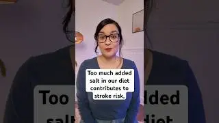 Salt, High Blood Pressure, and Stroke Risk #stroke #strokerecovery #highbloodpressure #hypertension