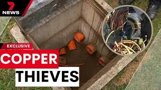 Seven people arrested in raids targeting copper wire theft across Queensland | 7 News Australia