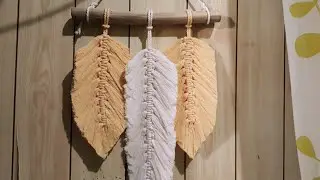 DIY #1 Hiasan Dinding Macrame Daun untuk Mempercantik Dekorasi Rumah