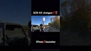 @panzerarmsusa  SCR-XII semi auto 12Ga shotgun & 37mm launcher 🚨‼️ #viral #fypyoutube #2atv #mm2