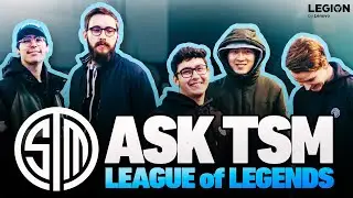 TSM LCS Team Answers Your Top Questions! | Ask TSM 🤔 Thiccest Player!? TSM vs Rogue? (Spring 2020)