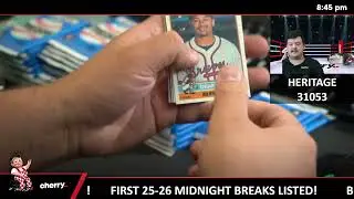 2025 Topps Heritage High Number Baseball 3 Box Opening - #31053・Team Based (Jan 19 4pm)