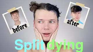 Split Dying my HAIR
