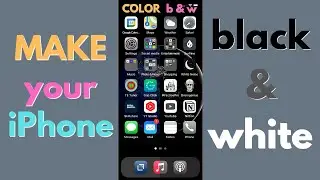 HOW-TO! (Turn your iPhone BLACK & WHITE)