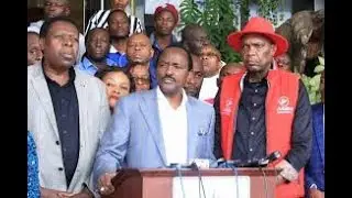 MIMI SIO RAILA!LISTEN TO KALONZO GREAT REMARKS AS HE DEMOLISHES RUTO BADLY IN CBD NAIROBI!