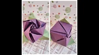 Magic Cube / Cube Transfer To Flower / #diy #gift #ideas #craft #tutorial #simple #magic #cube