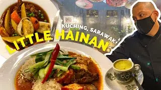 Trying the BEST Hainanese Restaurant in Kuching, Sarawak!  Malaysia | Borneo Foodie | Little Hainan