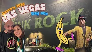 Vegas January 2026 Day 1 - NOFX at Punk Rock Museum | Arts District Mini Bar Crawl