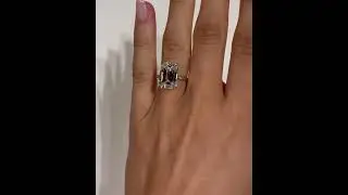 Кольцо с бриллиантом 5 ct, cvd, D, vvs2, IGI