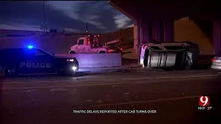 Police Searching For SUV Driver That Flipped Over & Abandoned Car In Oklahoma City