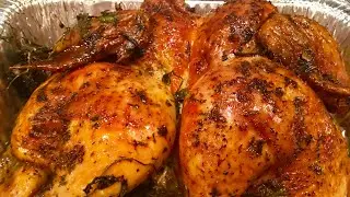 🏆 BEST EVER SPATCH SPLIT ROASTED CHICKEN | Cooking w/ Ashley
