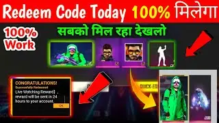 Free Fire Today Redeem Code 18 august| ff Reedem Codes | Green Criminal Bundle Redeem Code Free Fire