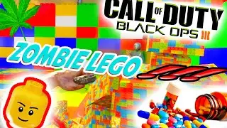 DROGUE, ZOMBIE ET LEGO !!! D&eacute;couverte Custom map Zombie BO3 #5
