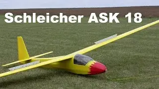 Schleicher ASK 18, scale RC glider, 2017