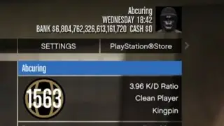 He let me play on his GTA account with quintillions