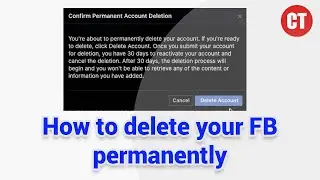 How to delete facebook account permanently | Computer Today