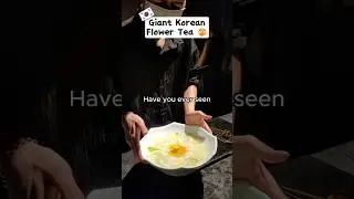 Listen to Korean Folktale with Giant Flower Tea #koreatrip #mustgo