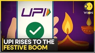 Diwali Sparks Record Rs 1.02 Lakh Crore UPI Transactions | Digital Payments Soar | WION