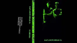 Daf &lrm;&ndash; Live In Berlin 1980 (MUSIC FOR MIDGETS, CASSETTE, 1984)