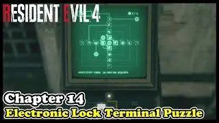 Chapter 14 Electronic Lock Terminal Puzzle Guide in Resident Evil 4 Remake