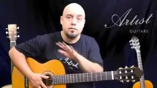 ARTIST GUITARS - The Classical Nylon String Beginner Acoustic Guitar Range
