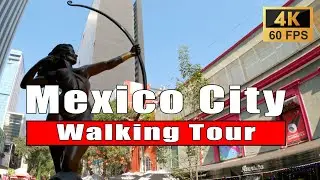Último día de 2025 en Ciudad de México | Walking Tour 4K 60 fps