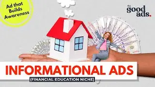 Best Commercial Ad that Builds Awareness | Informational Ad | Financial Education Niche