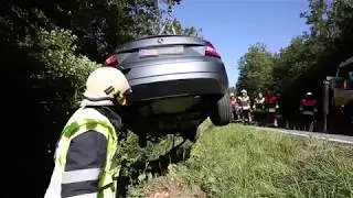 Auto in Satteins abgest&uuml;rzt