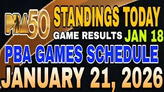 PBA SEMIFINALS STANDINGS TODAY JANUARY 16, 2026 | SCHEDULE JAN 18 | PBA SEASON 50 PHILIPPINE CUP