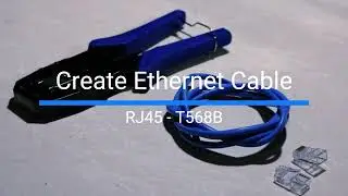 Create custom CAT 5e Network Cable | Net Tutorial