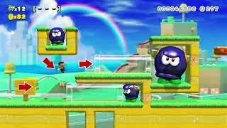 Chaos Run: Random 15 Levels in Mario Maker 2 #mariomaker2 #mariobros #mariogameplay #gaming #games