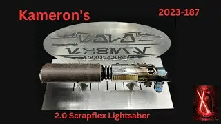 Kameron's 2.0 Scrapflex Neopixel Lightsaber with Proffie