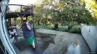 Timelapse: Cleaning My Patio 